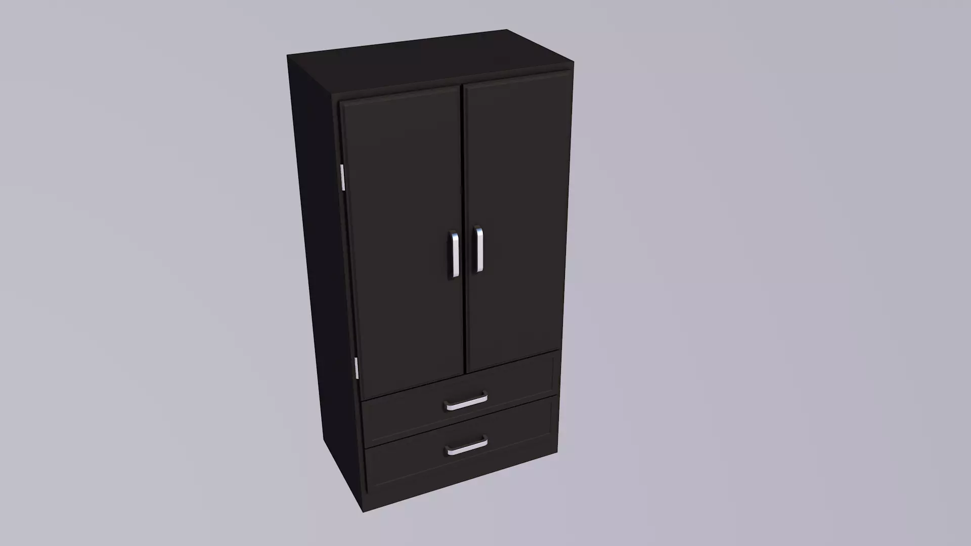 Wardrobe 3D model_0