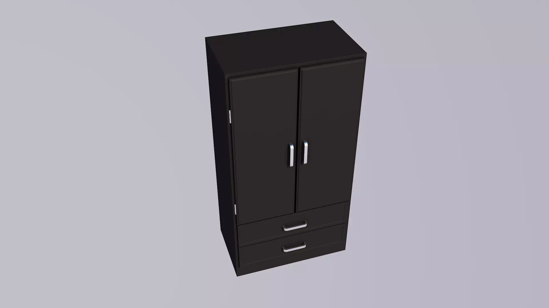 Wardrobe 3D model_6
