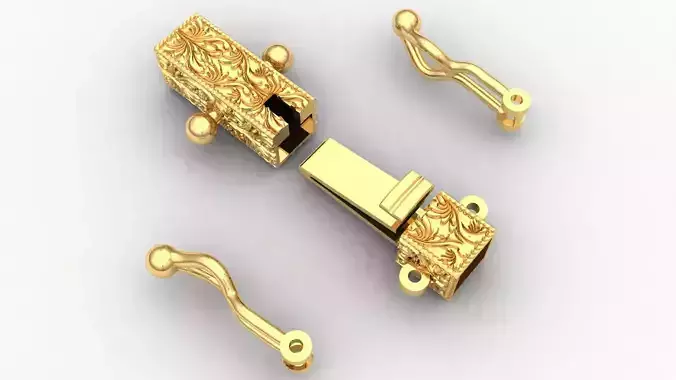 Bracelet clasp lock 