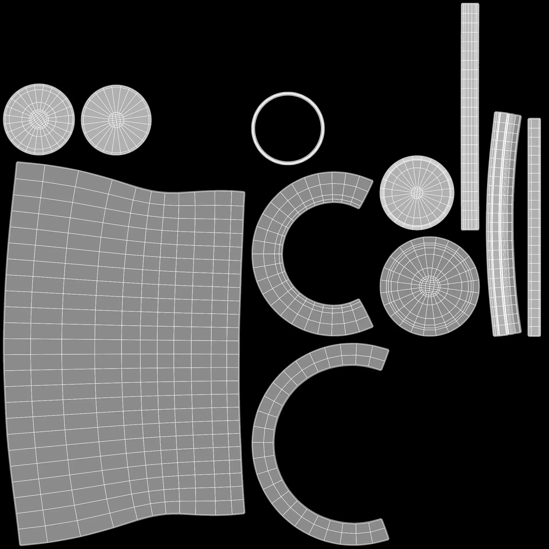 Universal Plastic Bottle V5 - Product Packaging Low-poly 3D model_6