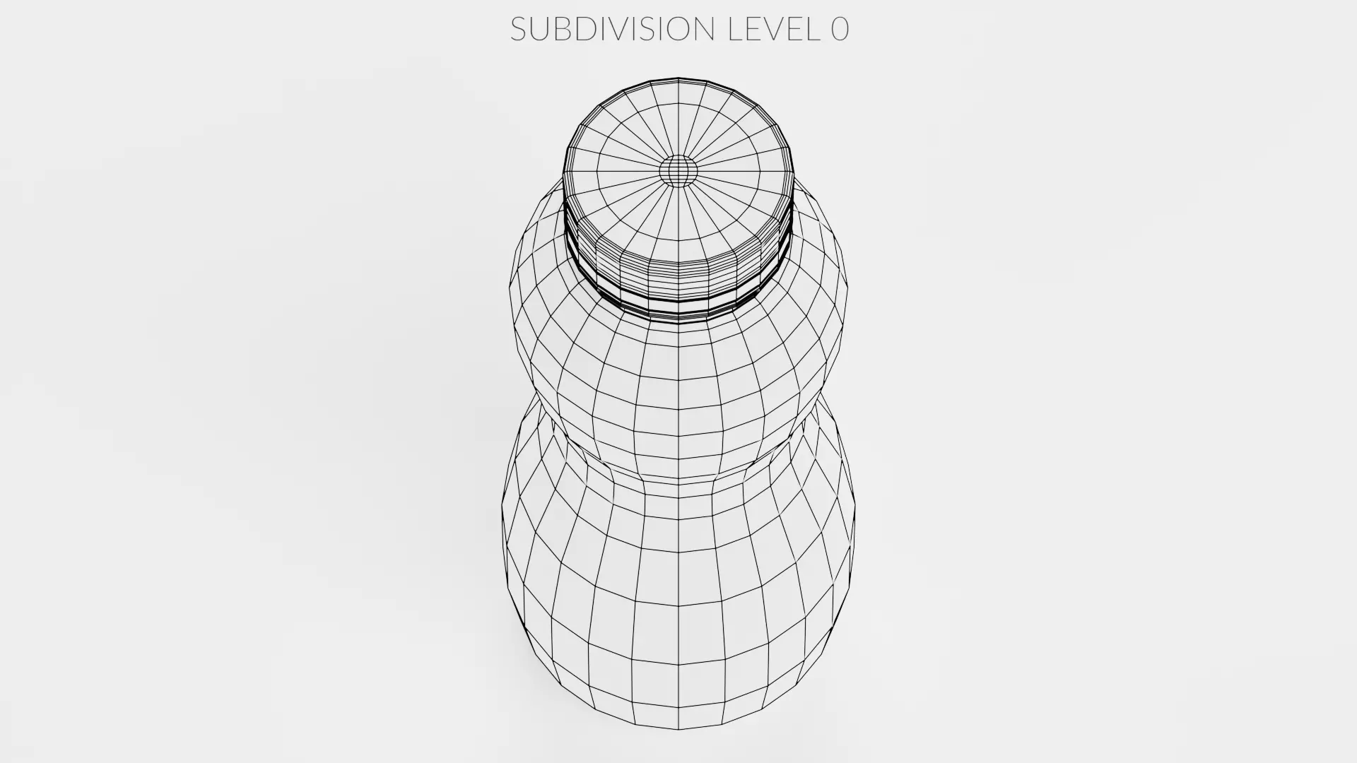 Universal Plastic Bottle V5 - Product Packaging Low-poly 3D model_9