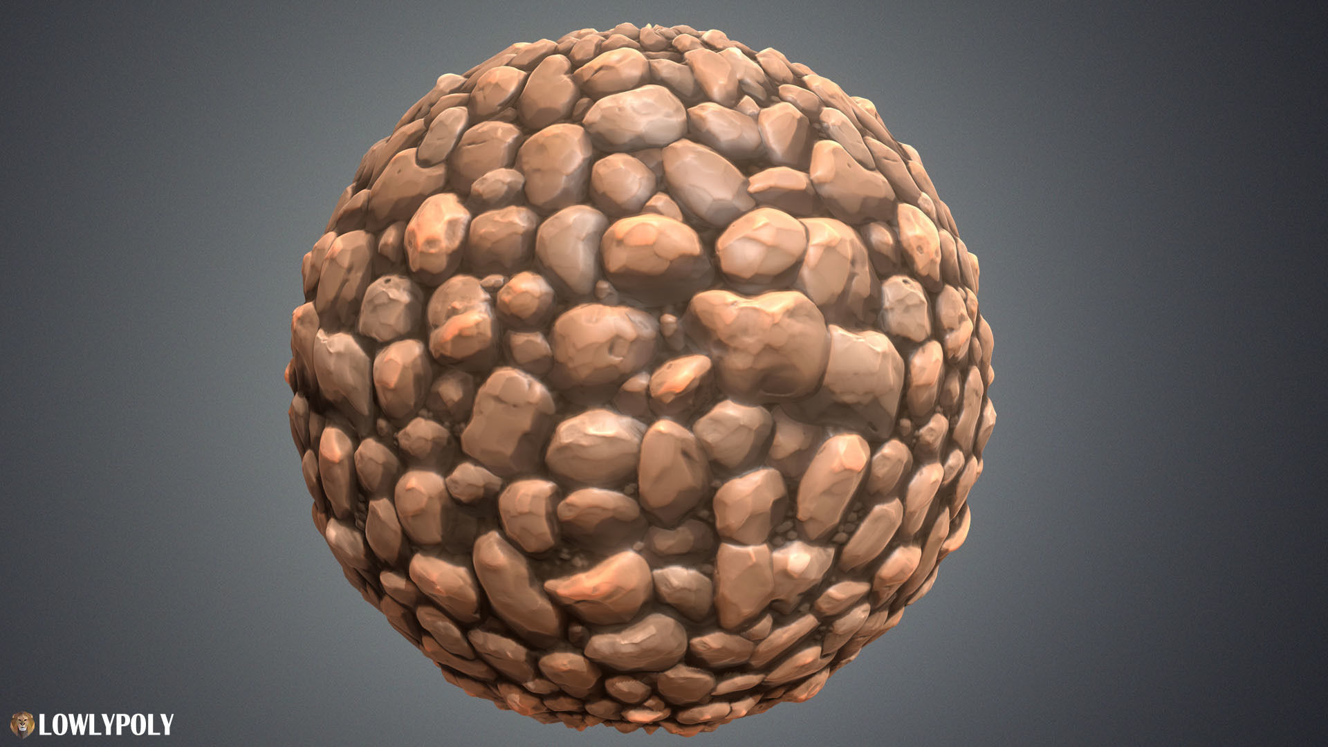 Stylized Rock Vol 01 - Hand Painted Texture  Texture_3