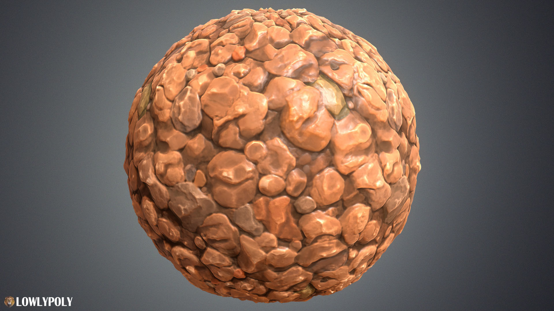 Stylized Rock Vol 01 - Hand Painted Texture  Texture_7