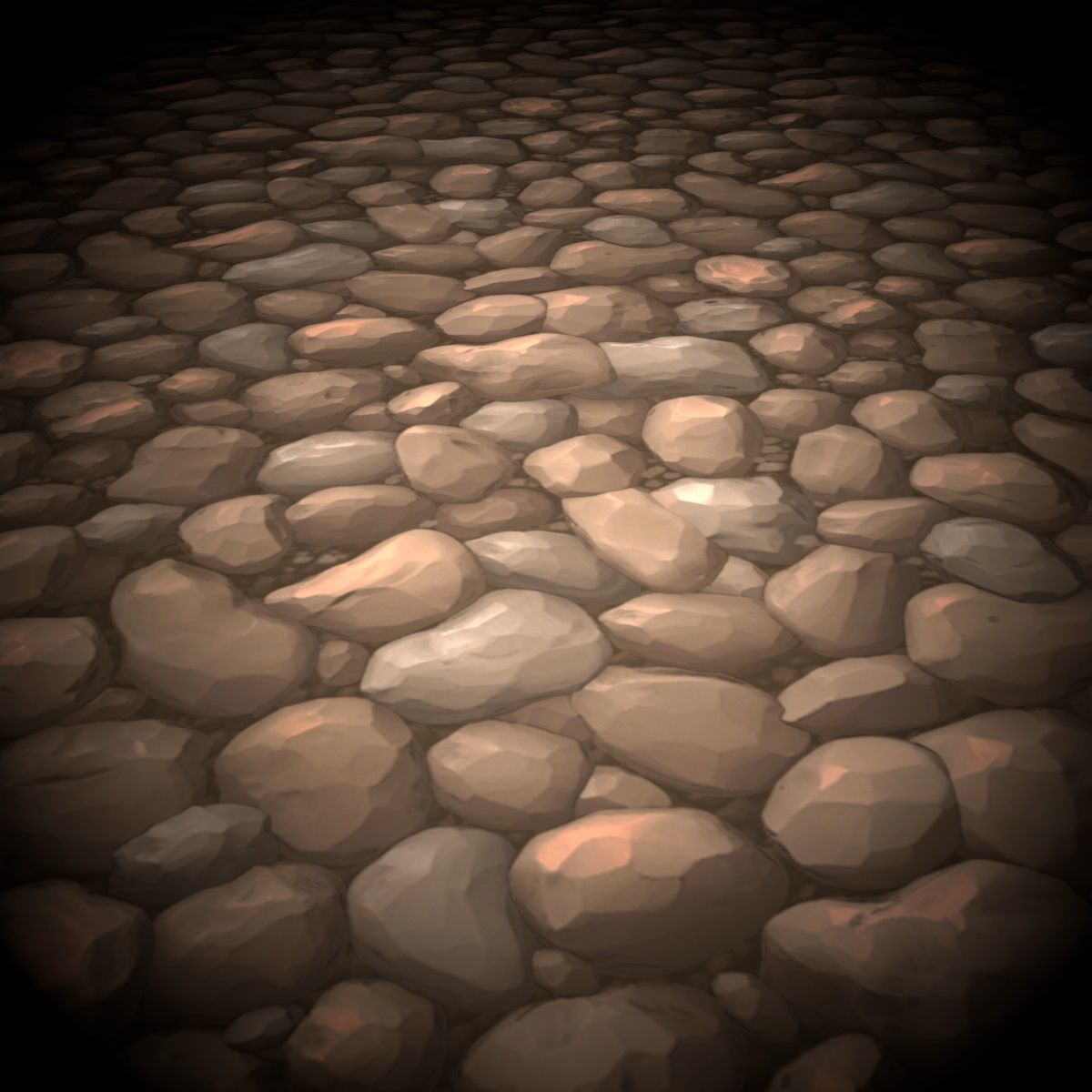 Stylized Rock Vol 01 - Hand Painted Texture  Texture_10