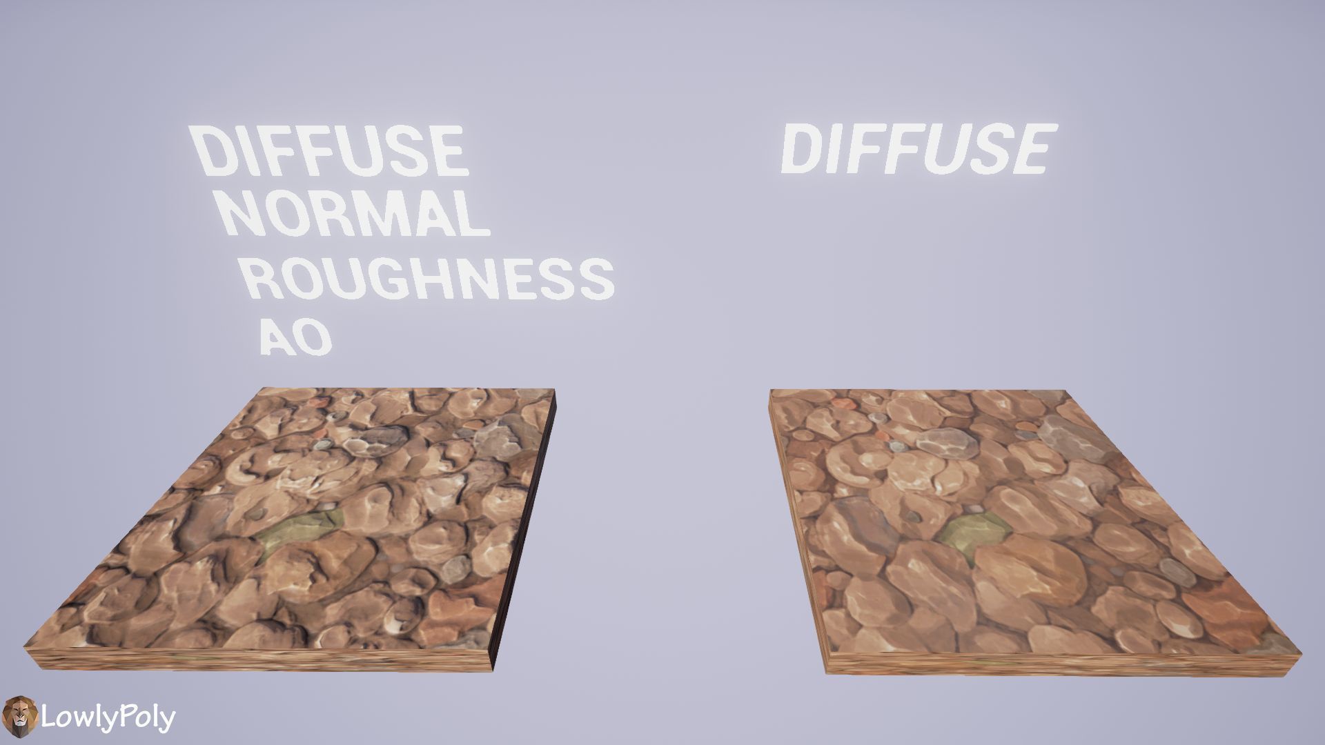 Stylized Rock Vol 01 - Hand Painted Texture  Texture_20