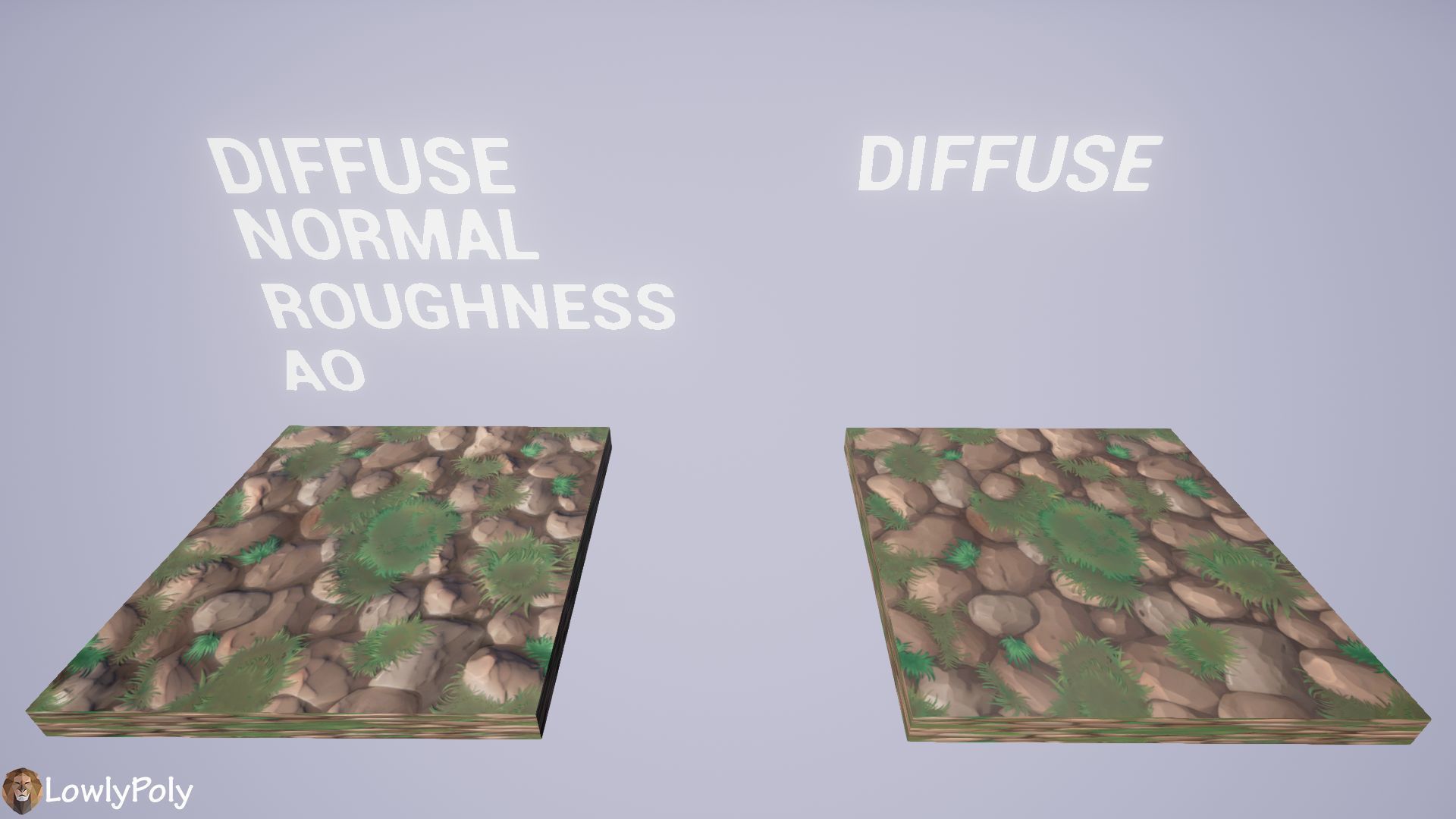 Stylized Rock Vol 01 - Hand Painted Texture  Texture_21