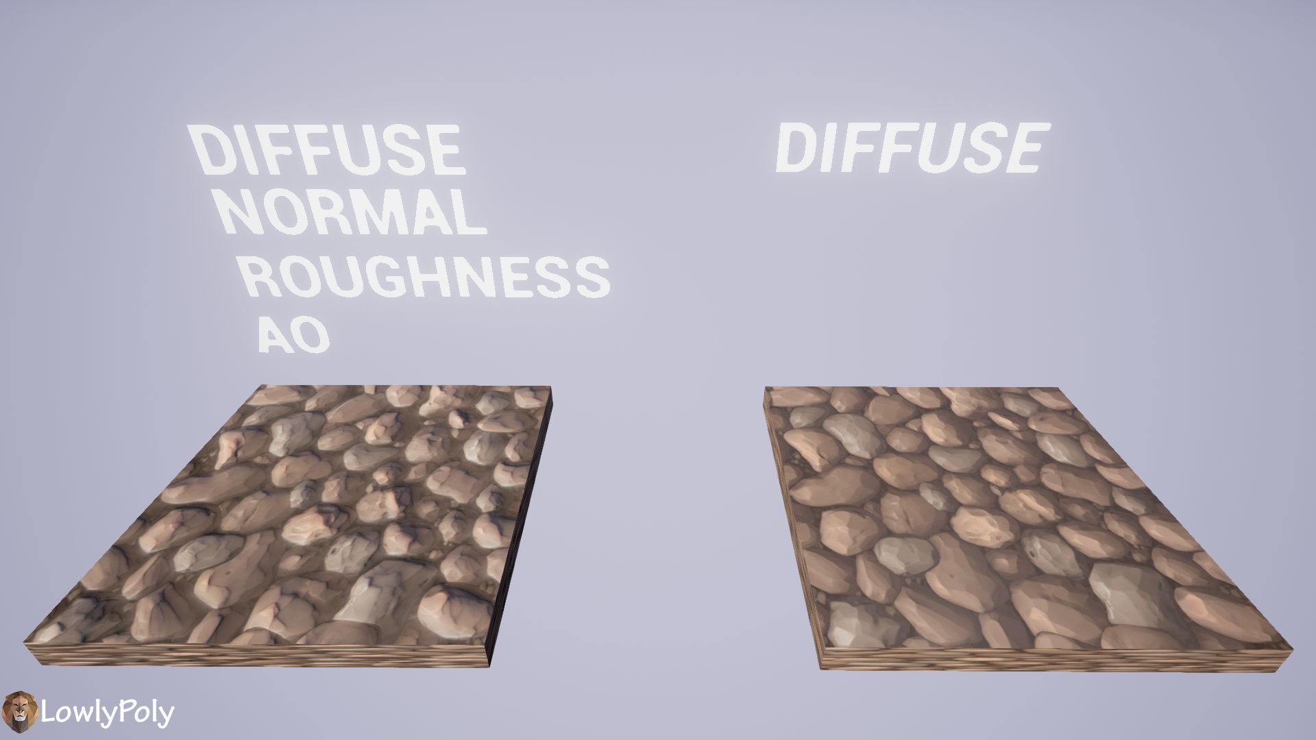 Stylized Rock Vol 01 - Hand Painted Texture  Texture_23