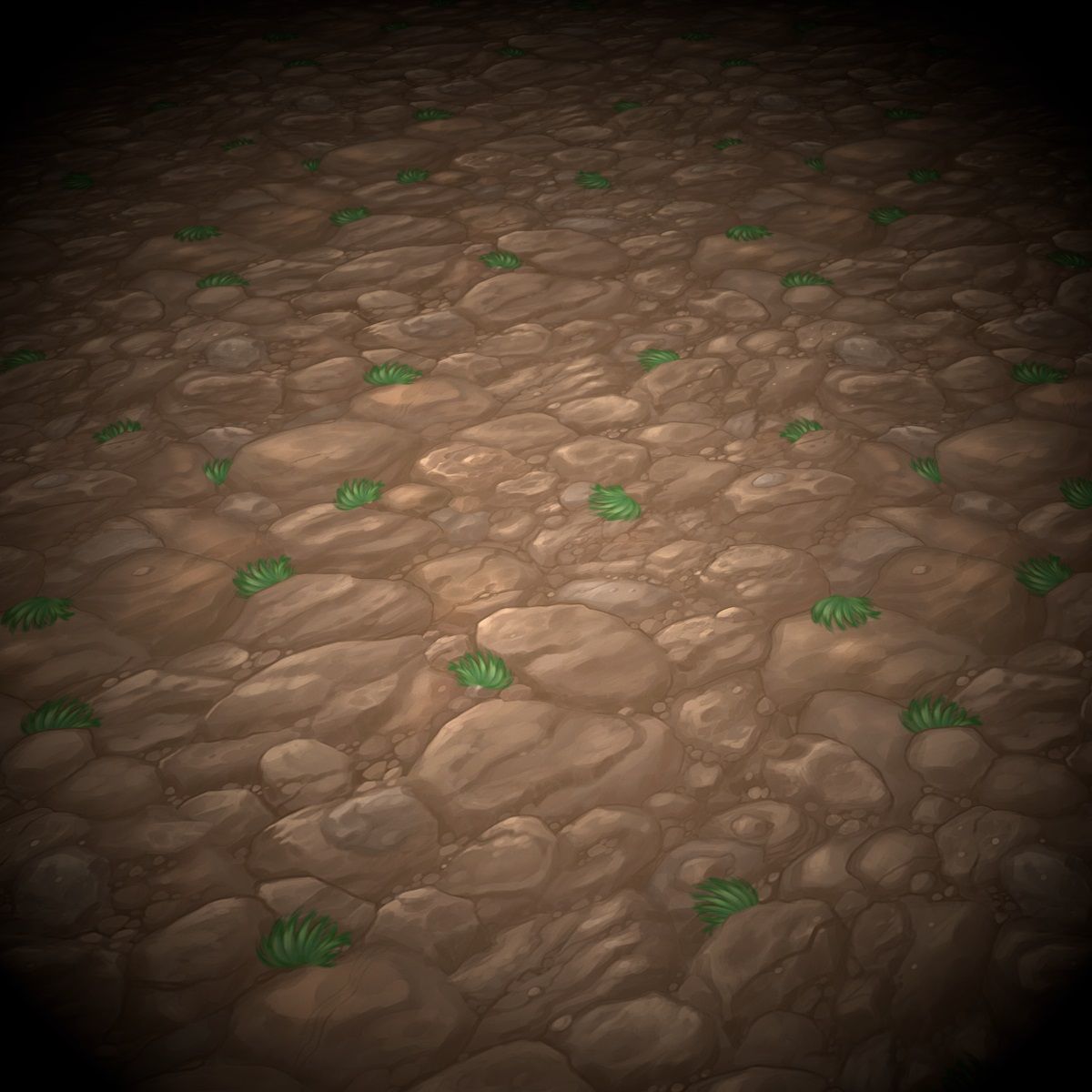 Stylized Rock Vol 01 - Hand Painted Texture  Texture_12