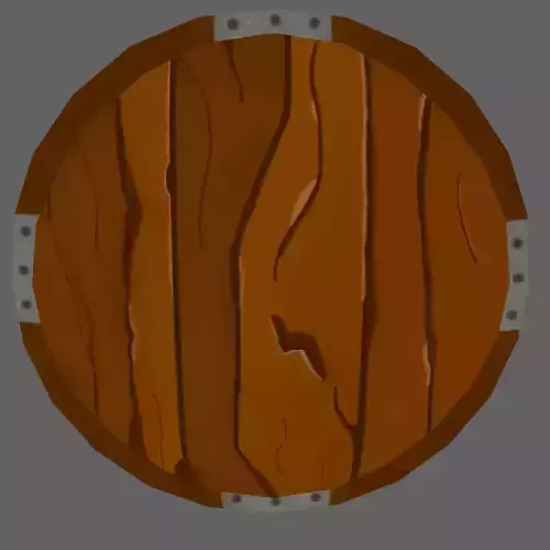 Wooden shield