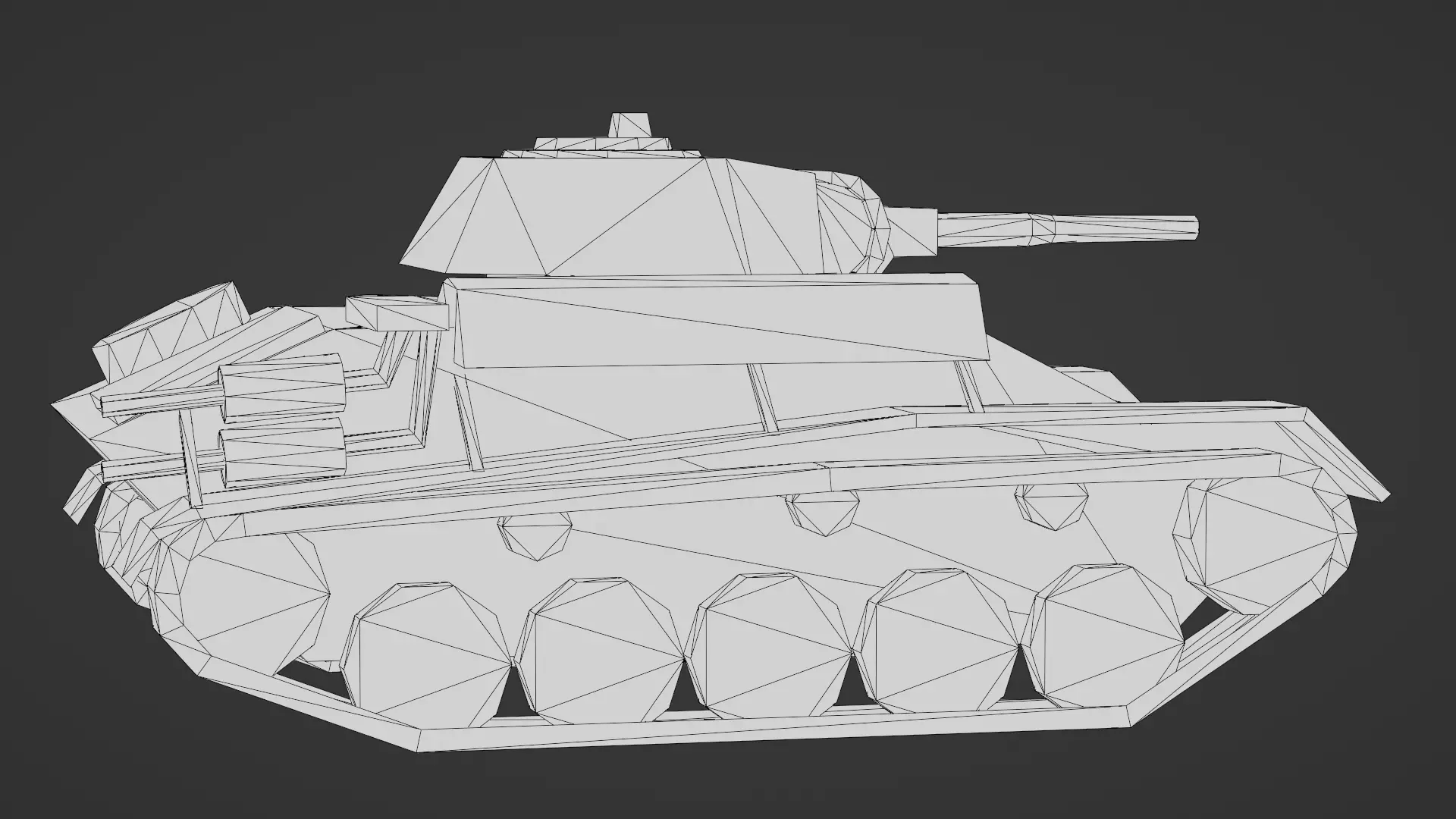  T-70 Light Tank 3D Model Low-poly 3D model_32