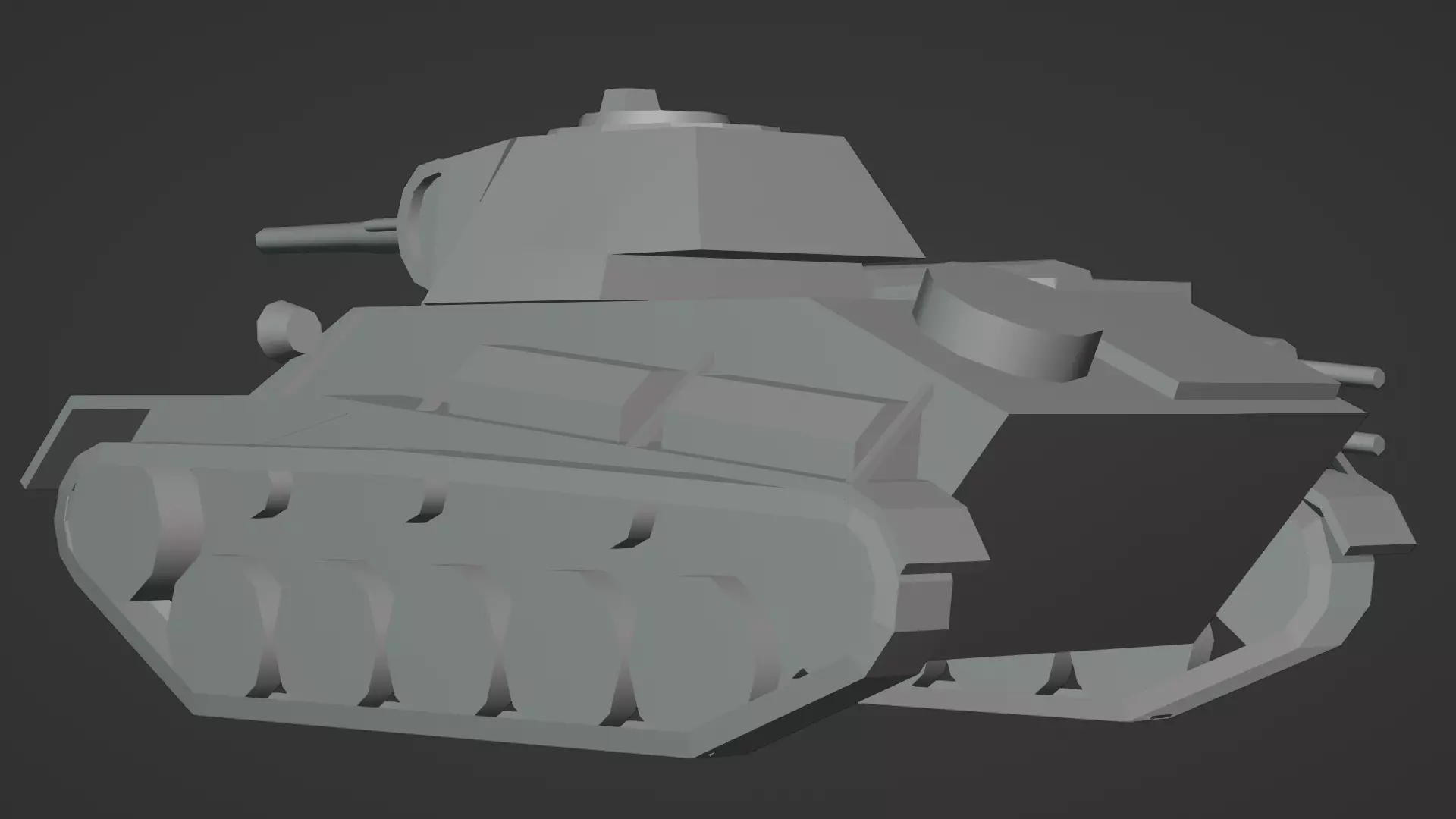  T-70 Light Tank 3D Model Low-poly 3D model_18