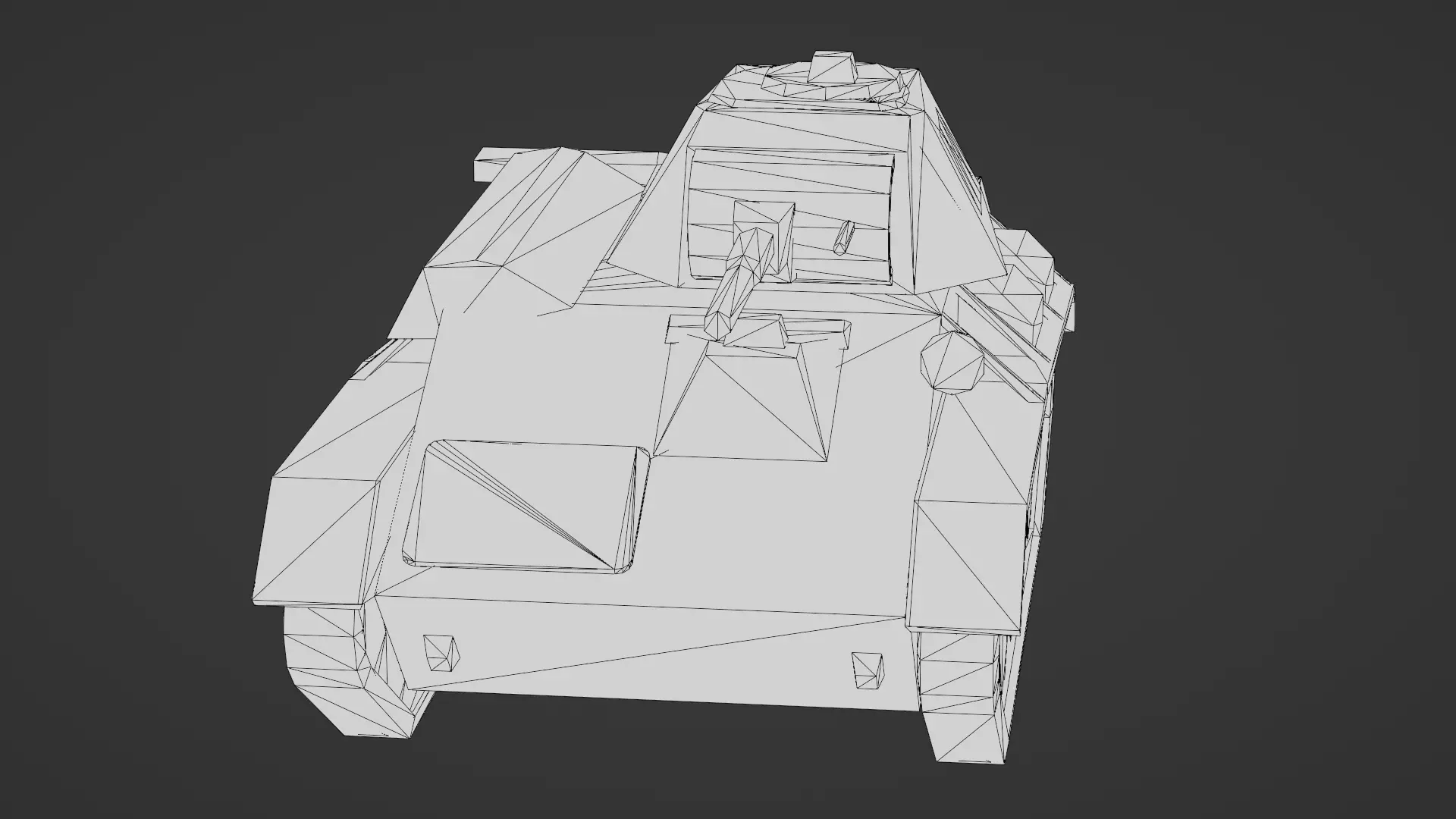  T-70 Light Tank 3D Model Low-poly 3D model_34