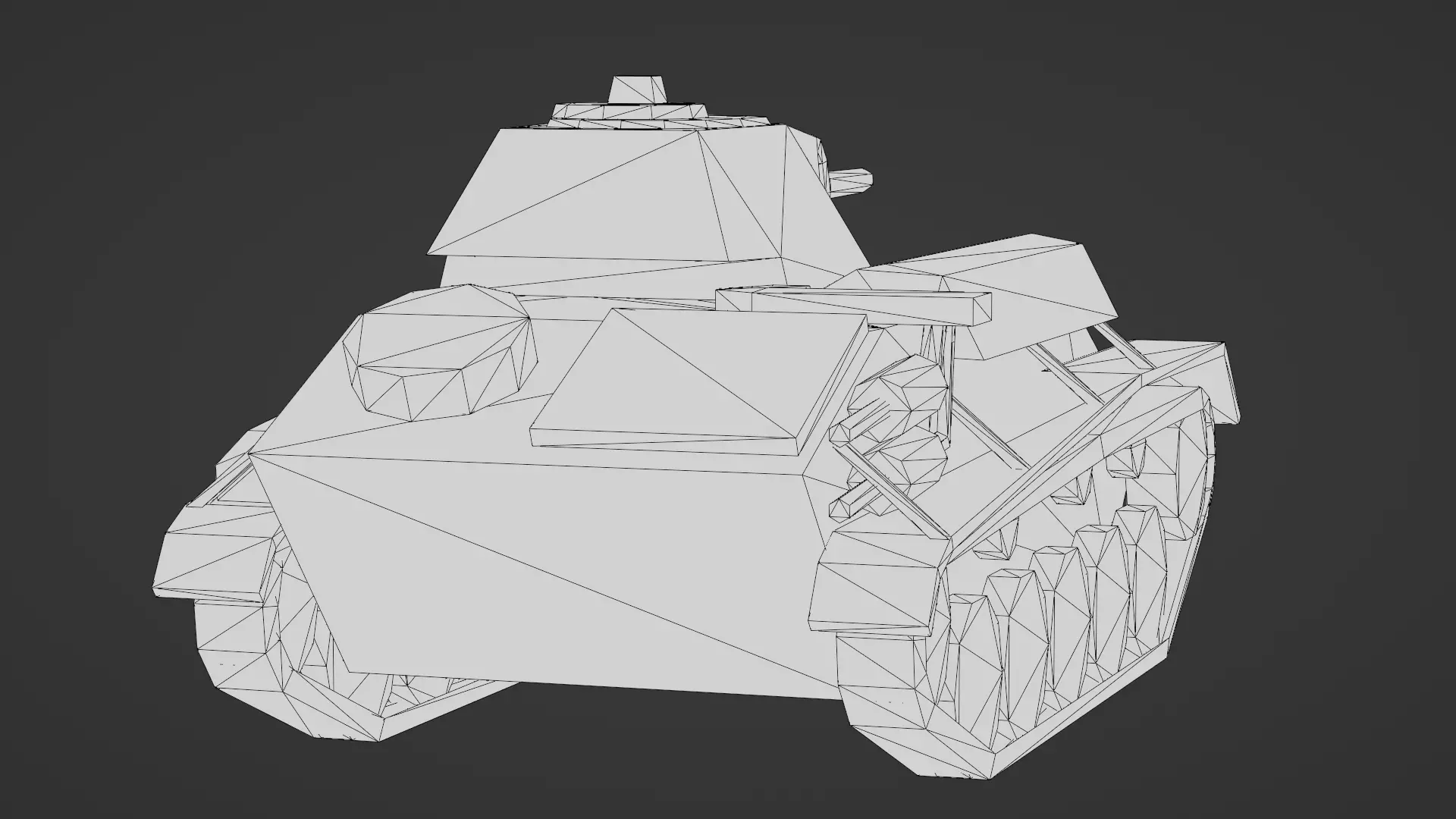  T-70 Light Tank 3D Model Low-poly 3D model_24