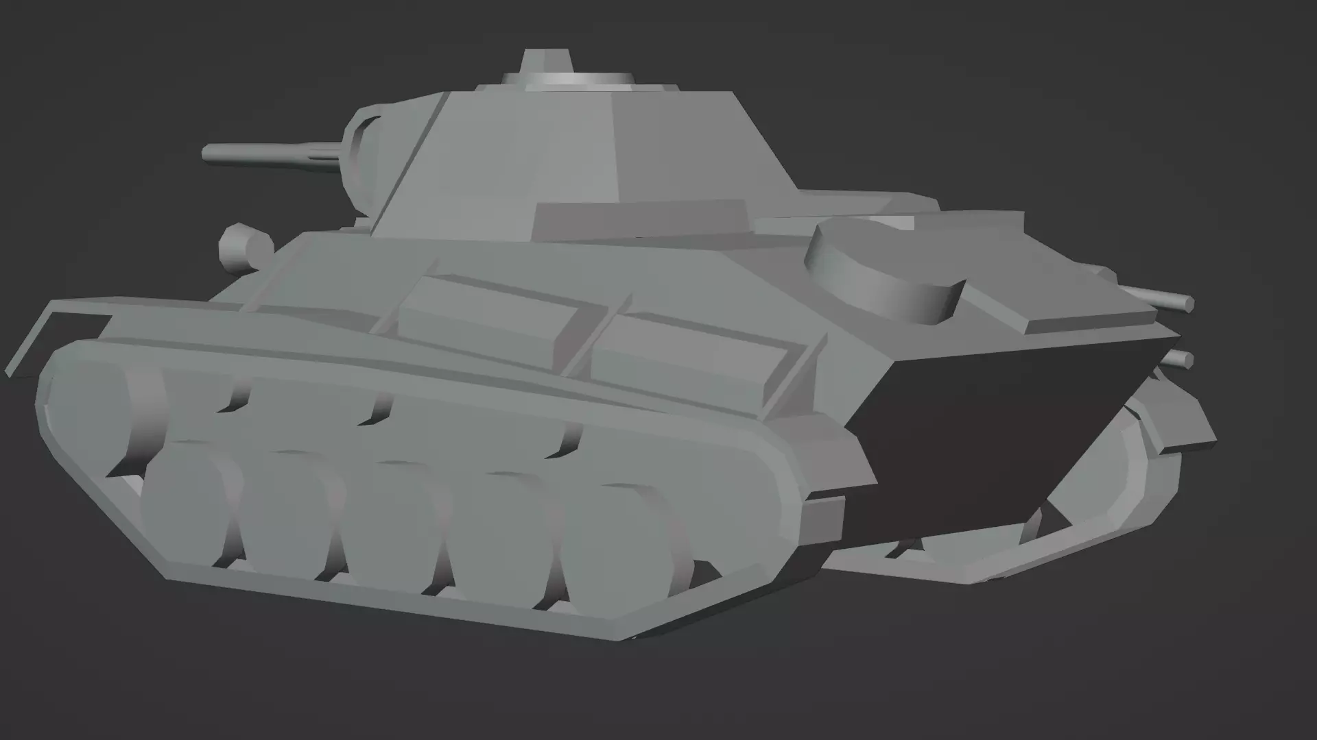 T-70 Light Tank 3D Model Low-poly 3D model_15