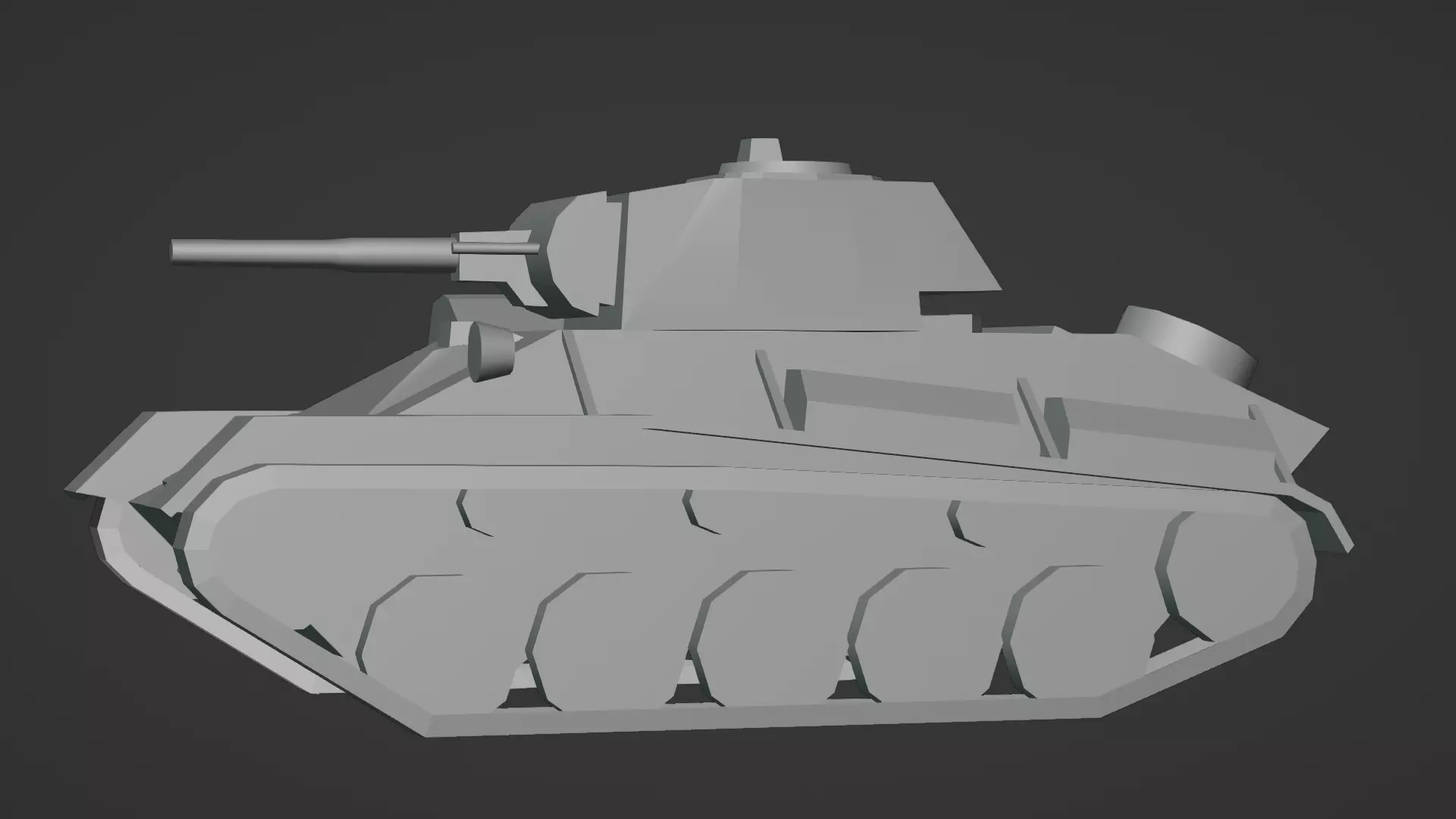  T-70 Light Tank 3D Model Low-poly 3D model_17