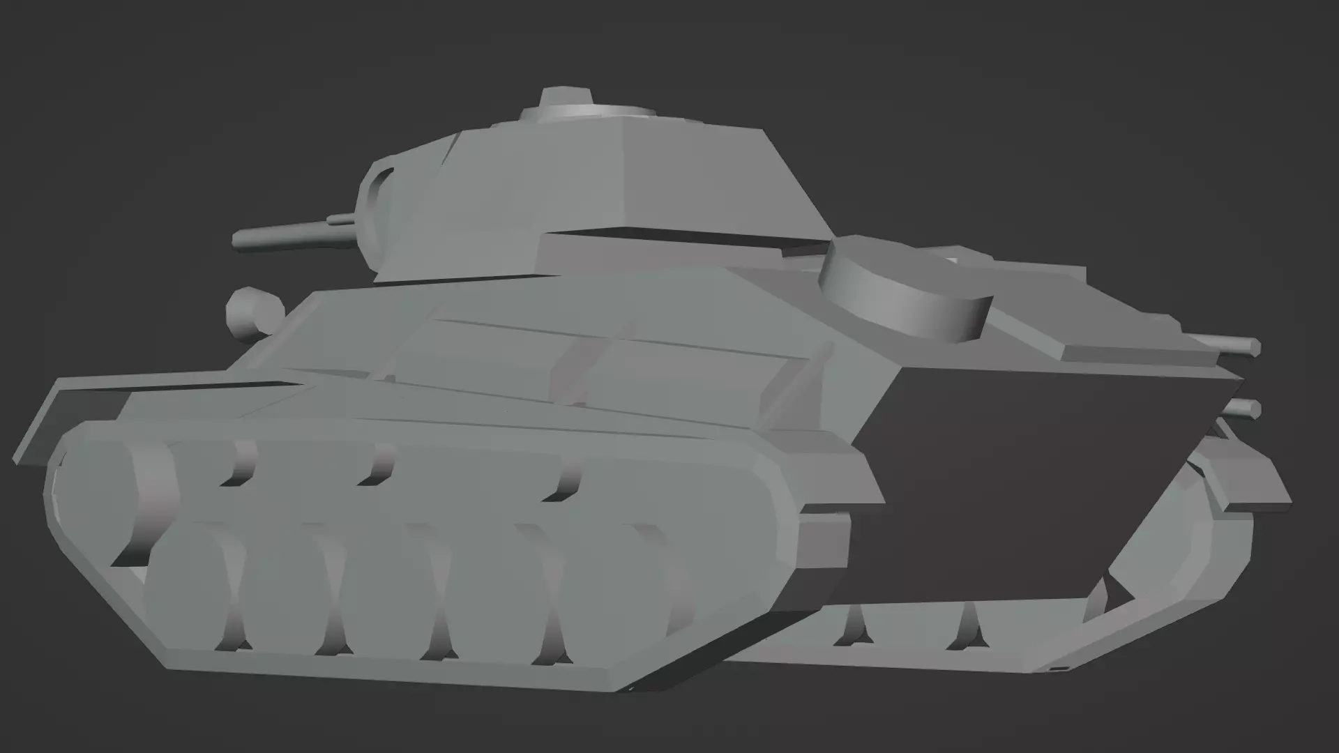  T-70 Light Tank 3D Model Low-poly 3D model_14