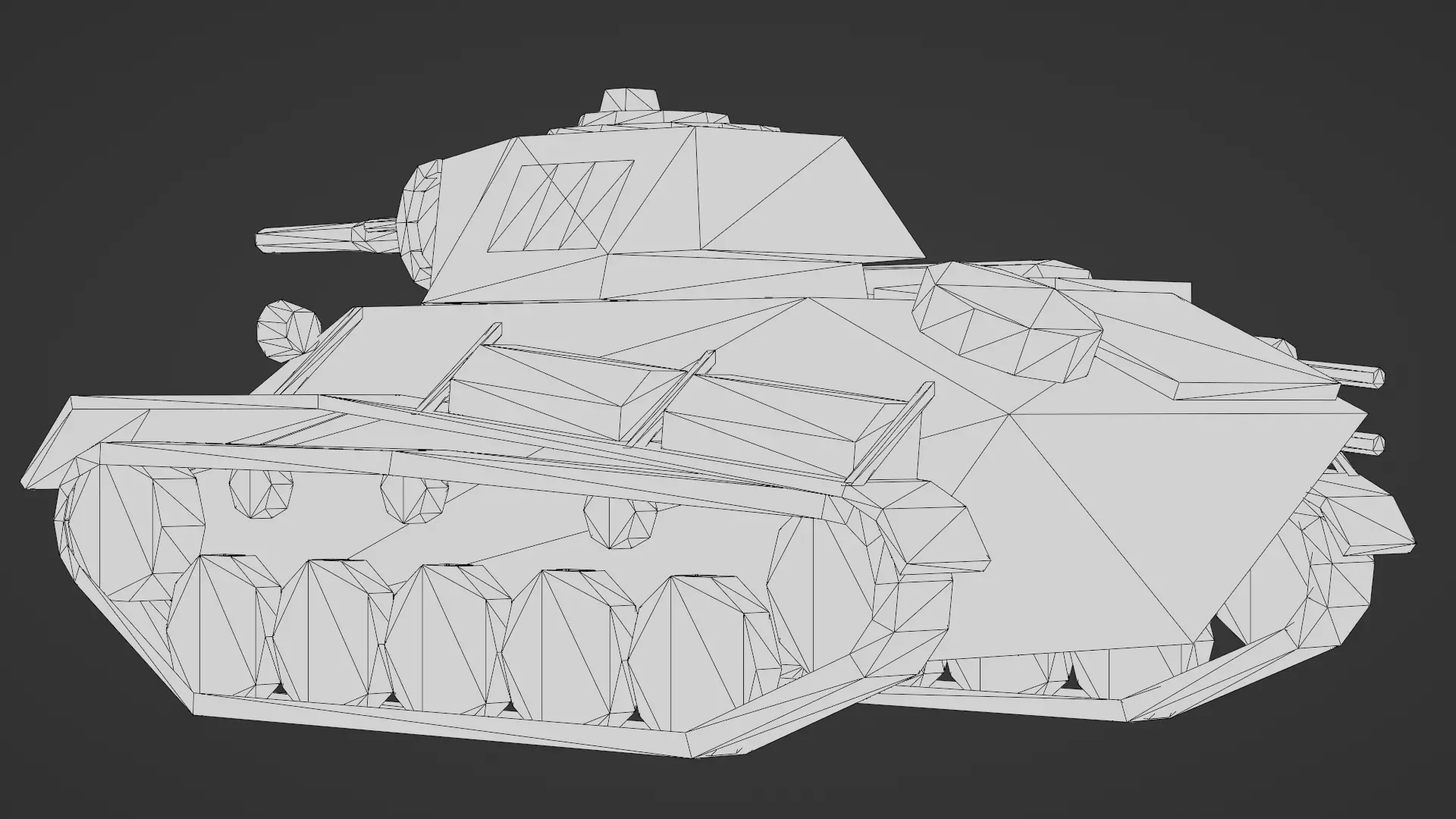  T-70 Light Tank 3D Model Low-poly 3D model_30