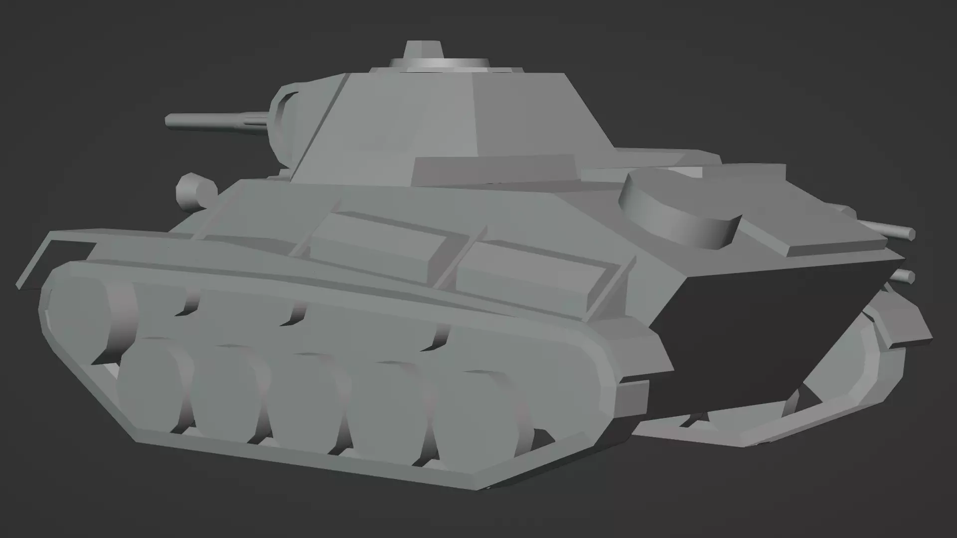  T-70 Light Tank 3D Model Low-poly 3D model_13