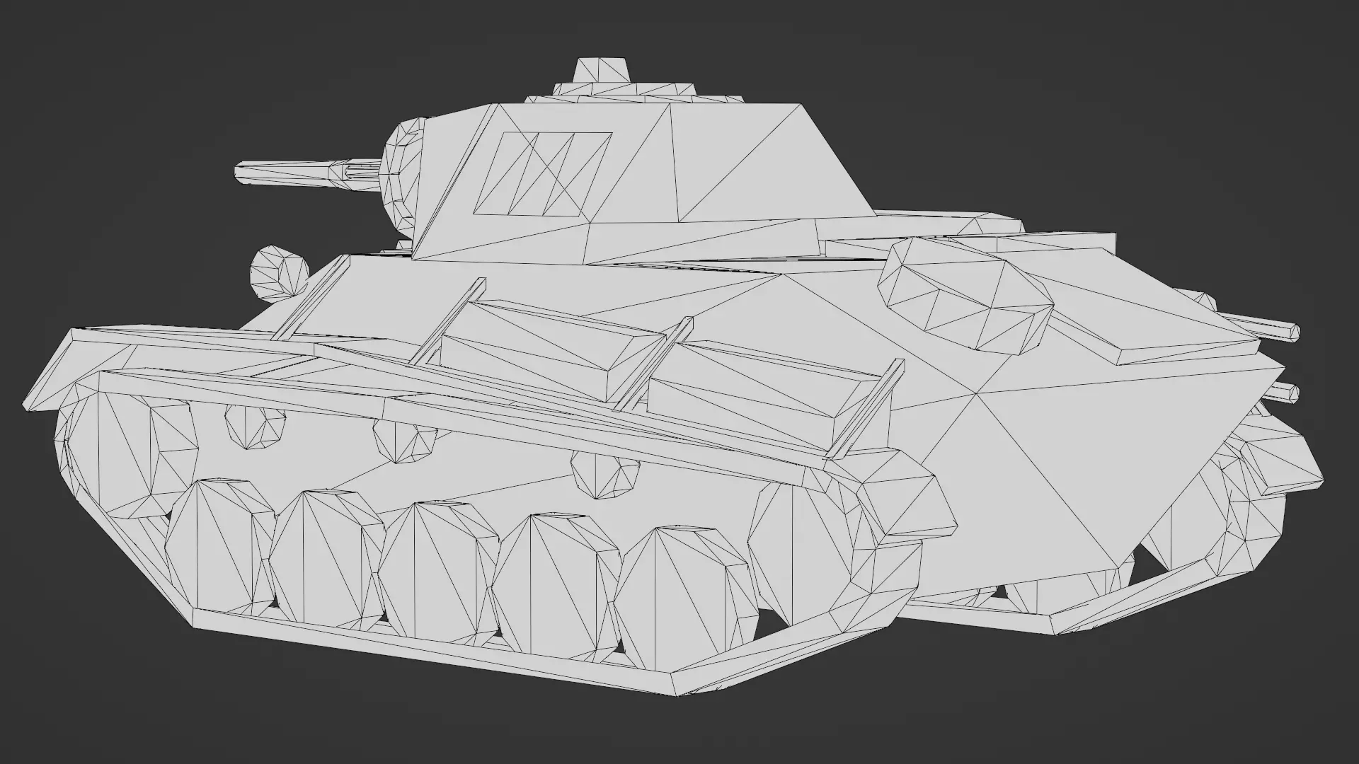  T-70 Light Tank 3D Model Low-poly 3D model_25