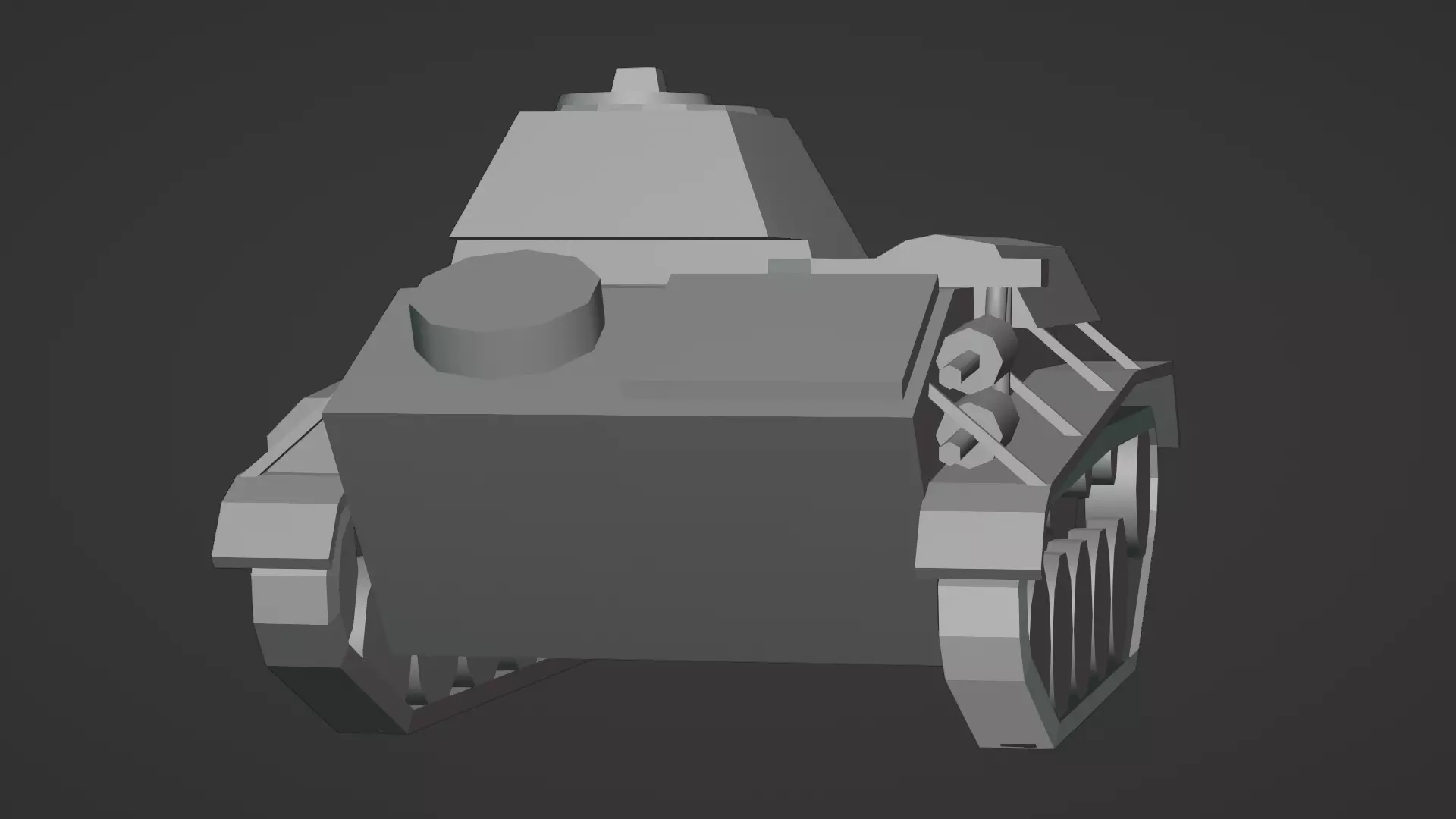  T-70 Light Tank 3D Model Low-poly 3D model_19