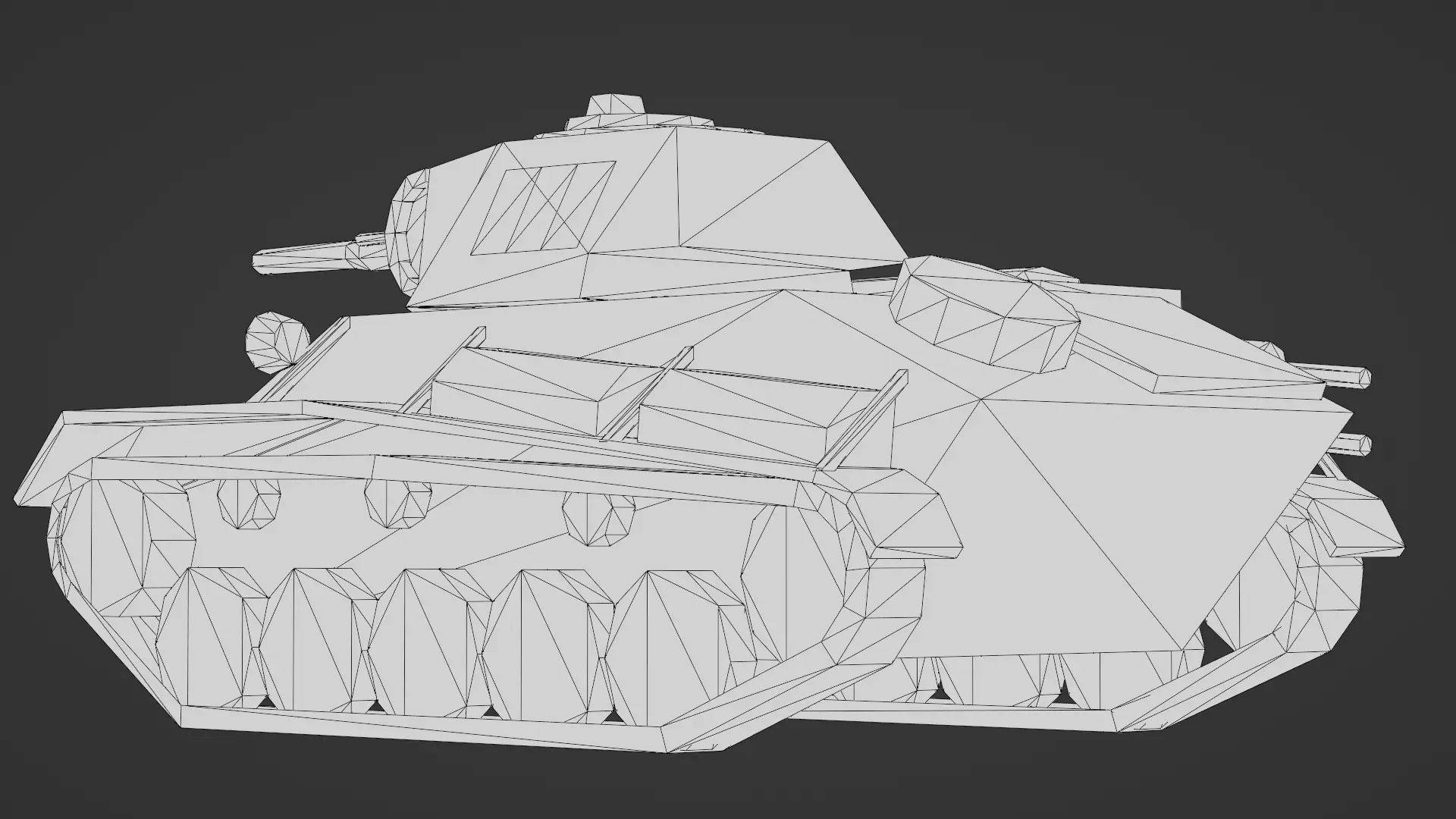  T-70 Light Tank 3D Model Low-poly 3D model_26