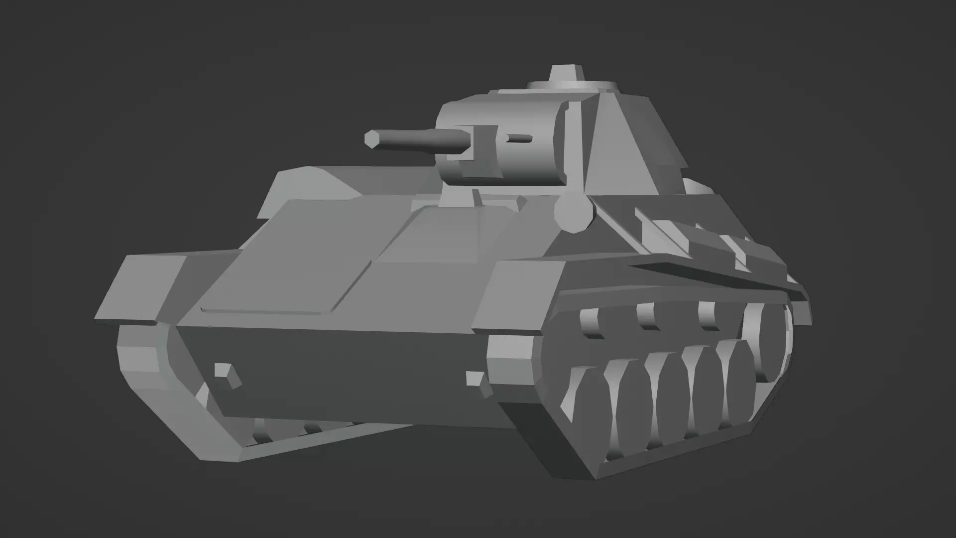  T-70 Light Tank 3D Model Low-poly 3D model_16