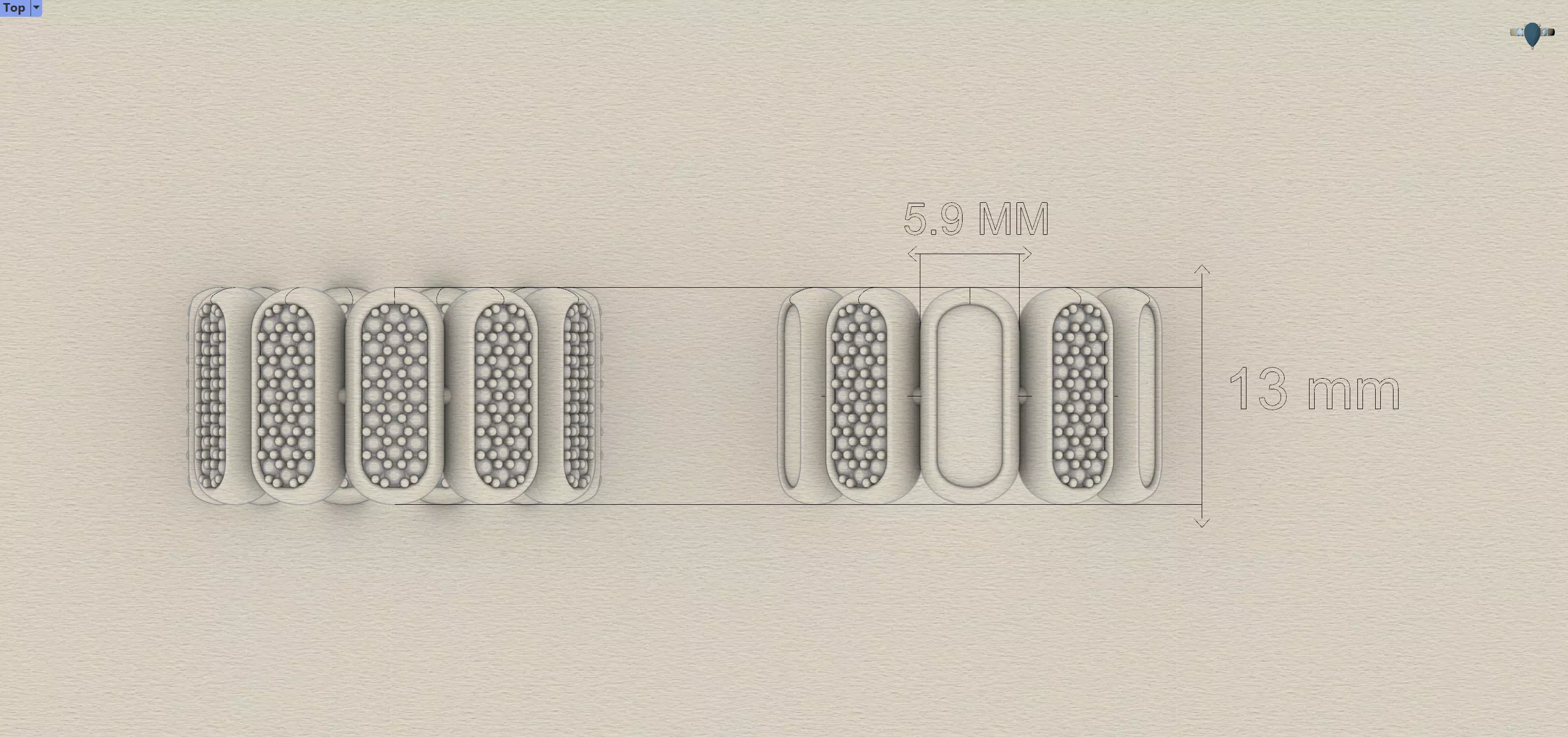  High Jewelry Ring with turnable function 3D print model_6