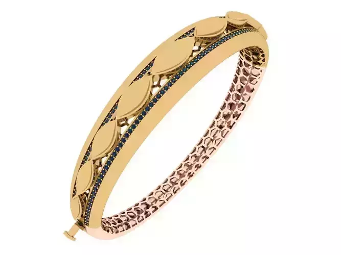 Custom Design Gold Bracelet and ring