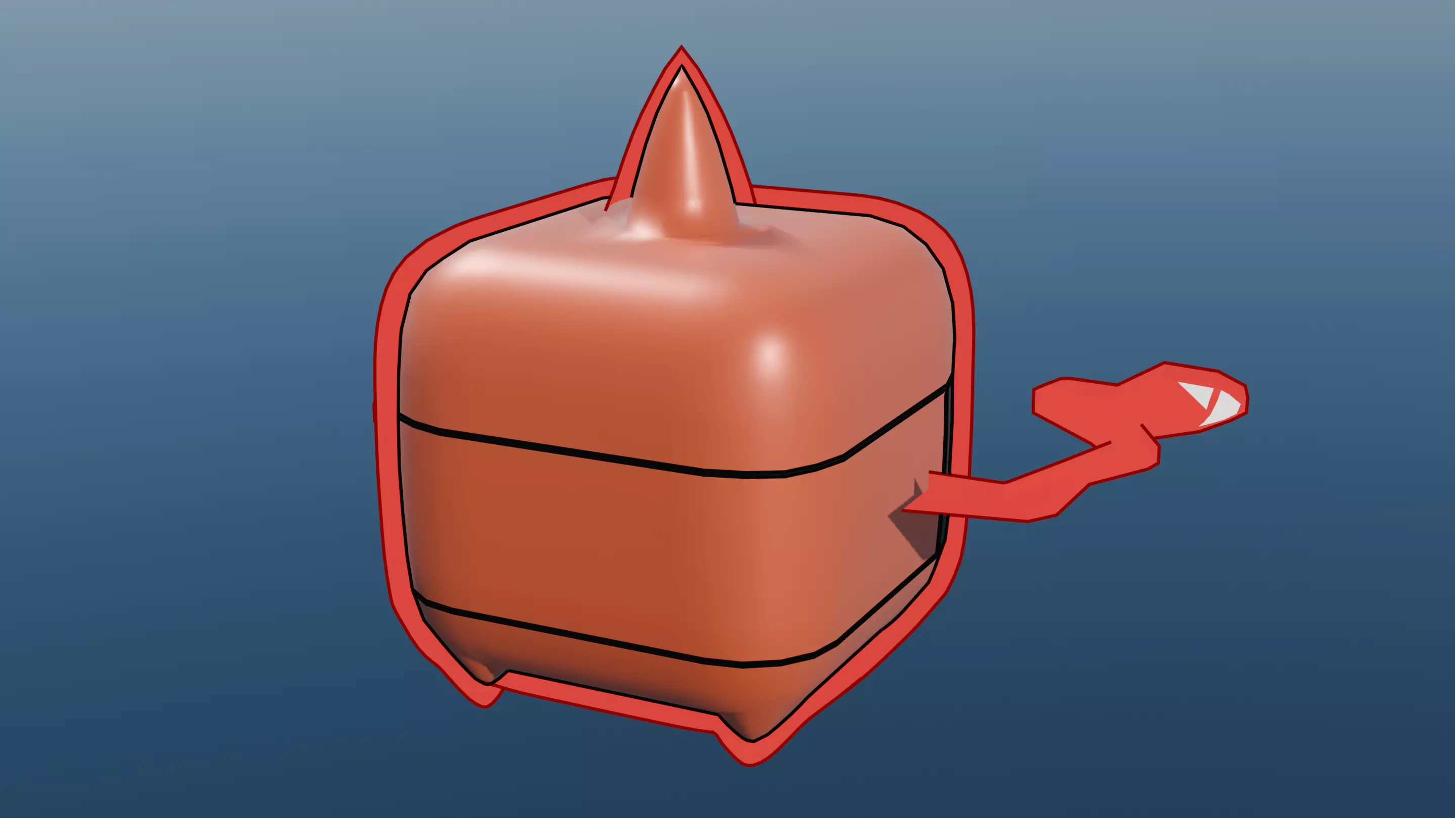 Pokemon Rotom Heat Form and Shiny version  Low-poly 3D model_9
