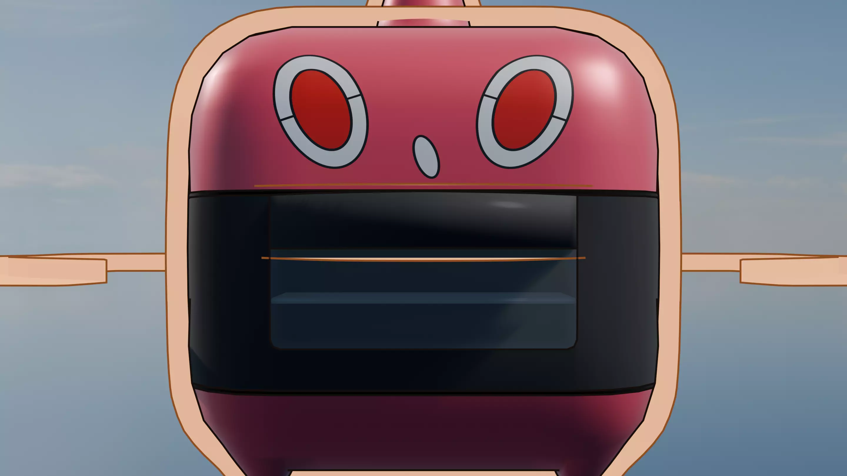 Pokemon Rotom Heat Form and Shiny version  Low-poly 3D model_14