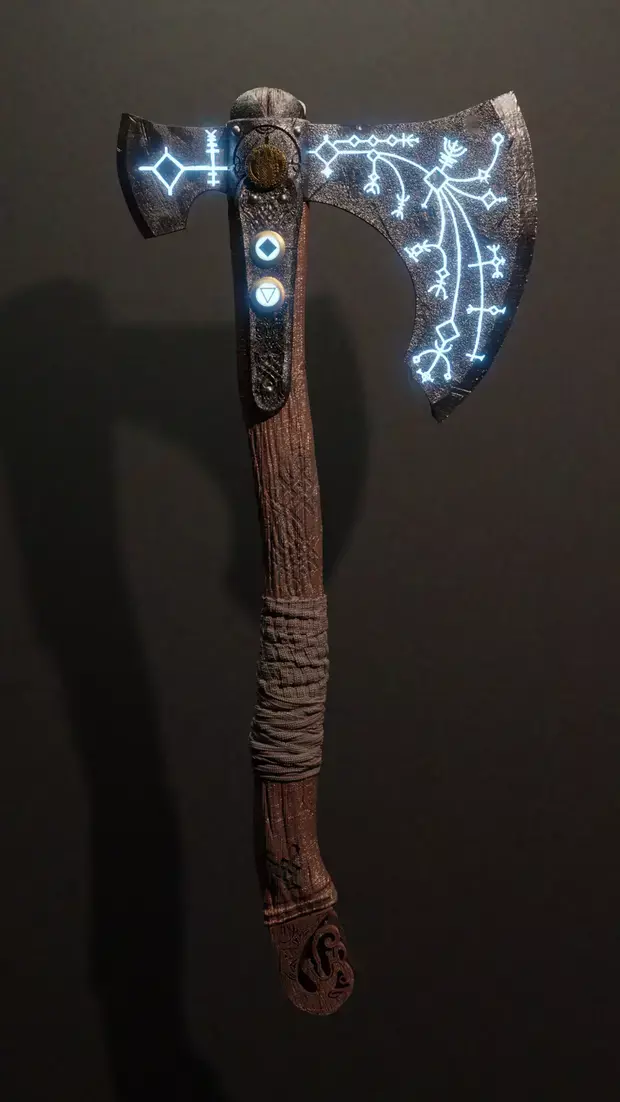 Kratos Leviathan God of War STL for 3D Printing 3D print model_0