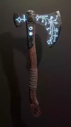 Kratos Leviathan  God of War STL for 3D Printing