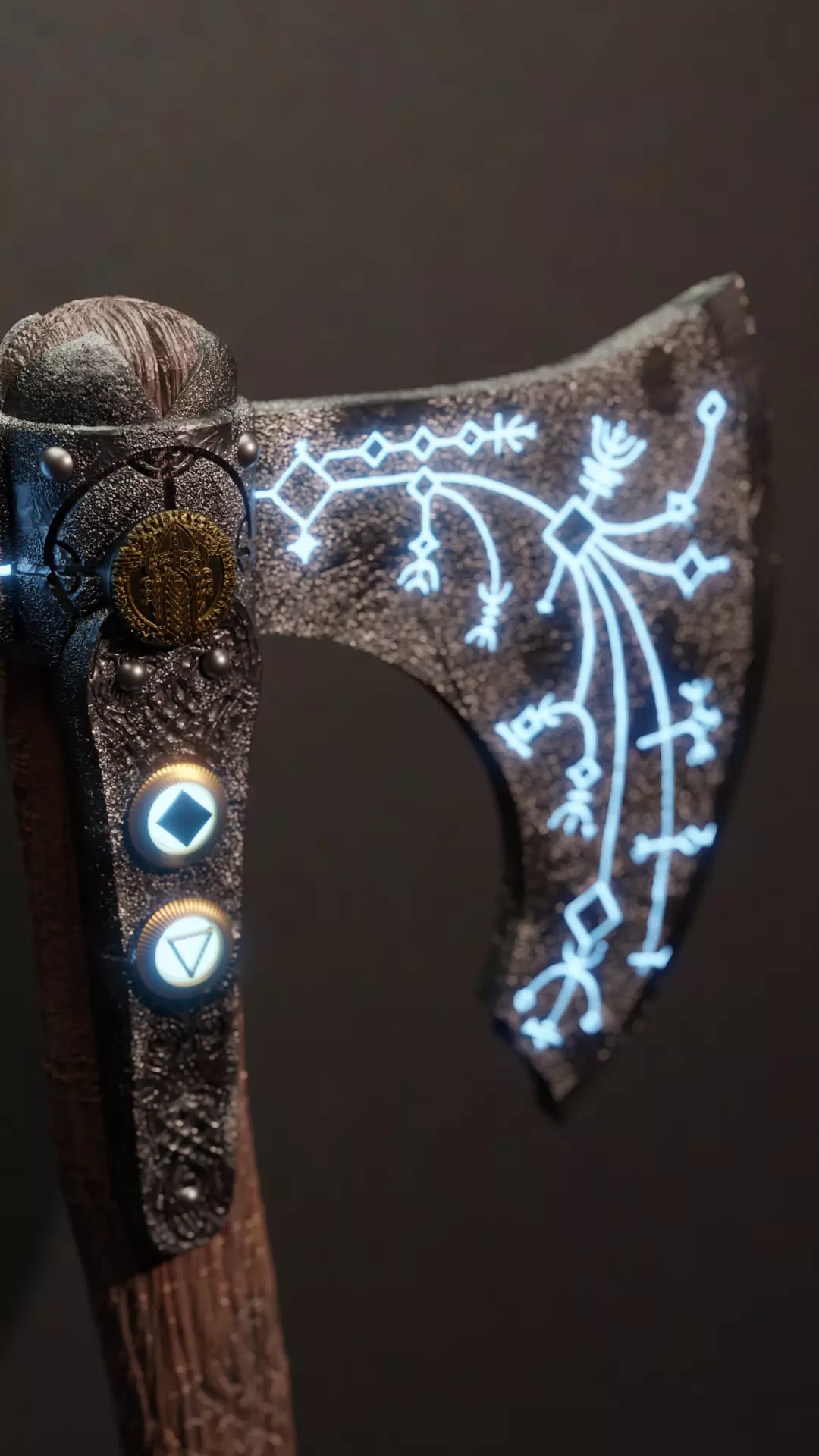 Kratos Leviathan God of War STL for 3D Printing 3D print model_2