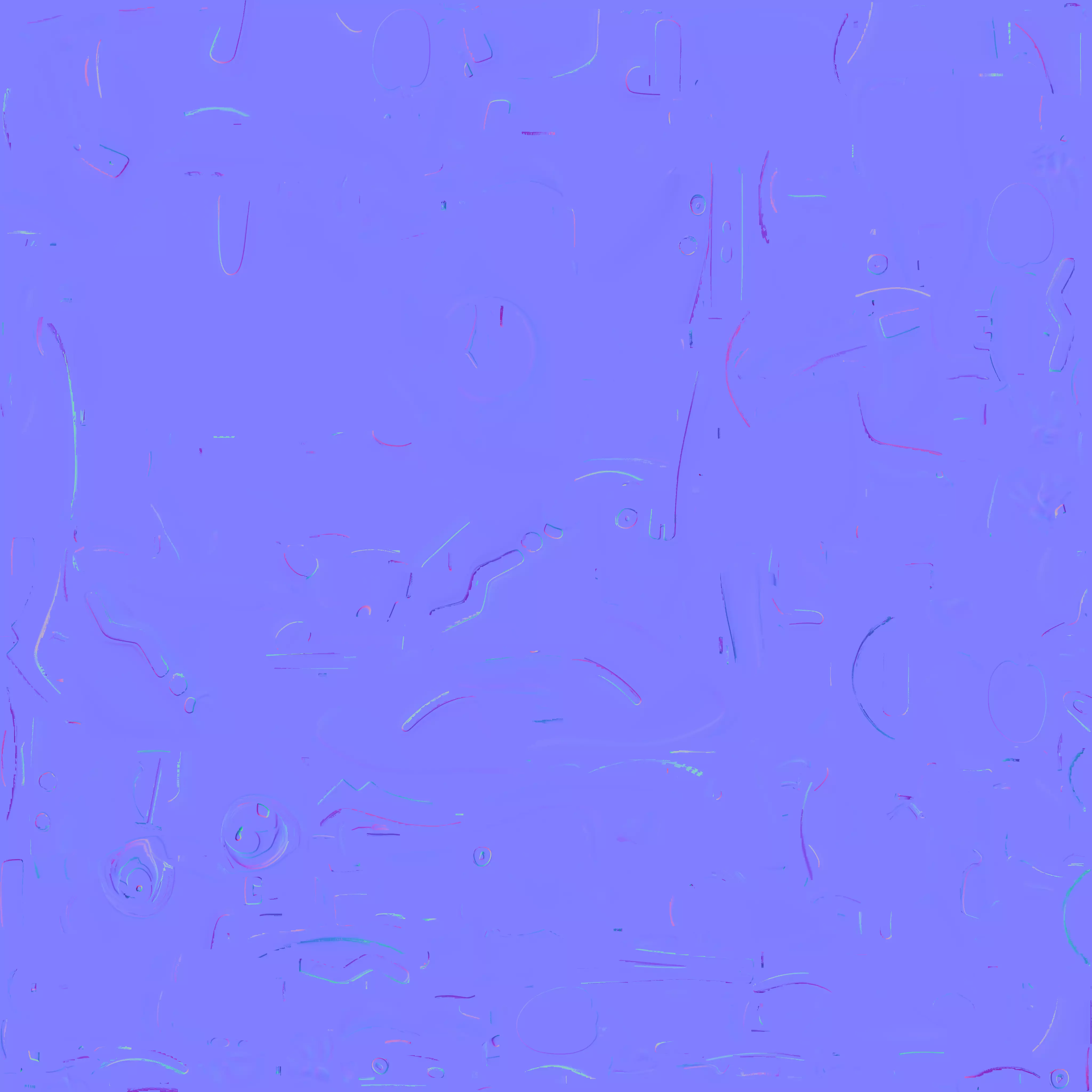 Lumipup Puppy Creature 3D Model Neon Glow Companion Low-poly 3D model_3