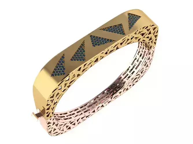 Custom Design Gold Bracelet and ring and earring full set