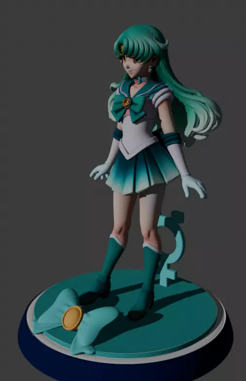 Sailor Neptune 3D print model_2