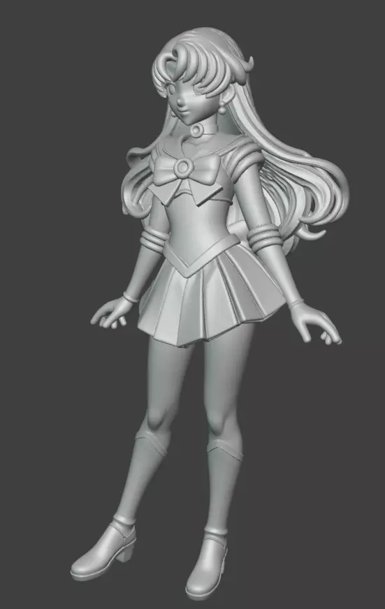 Sailor Neptune 3D print model_11
