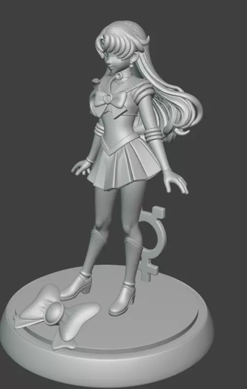 Sailor Neptune 3D print model_3