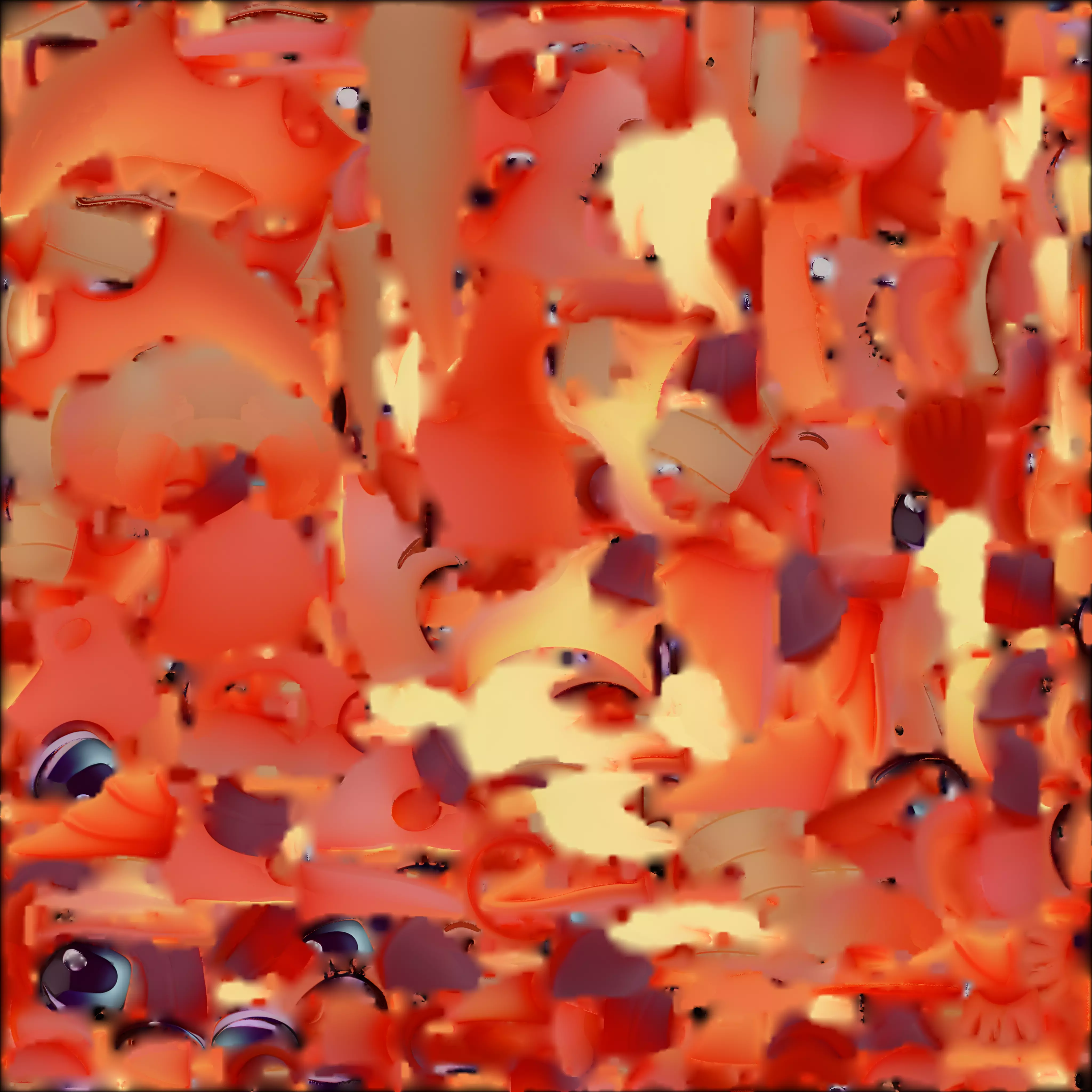 Fluffernox Fire Dragon Creature 3D Model Cute Companion Low-poly 3D model_1