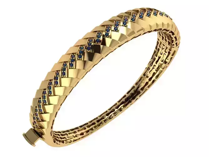 Custom Design Gold Bracelet and ring
