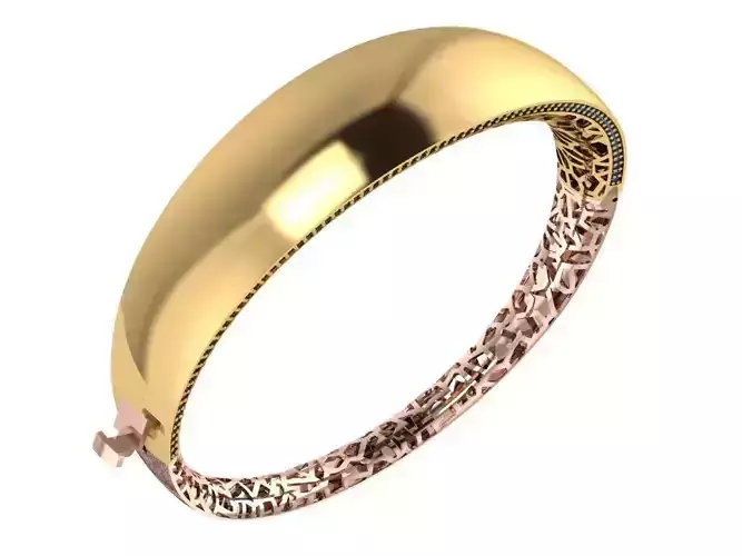 Custom Design Gold Bracelet and ring 