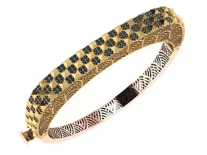 Custom Design Gold Bracelet and ring 