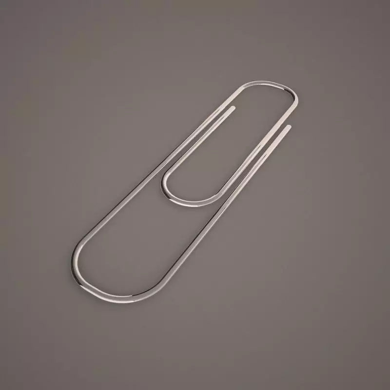 Paper Clip Free 3D model_0