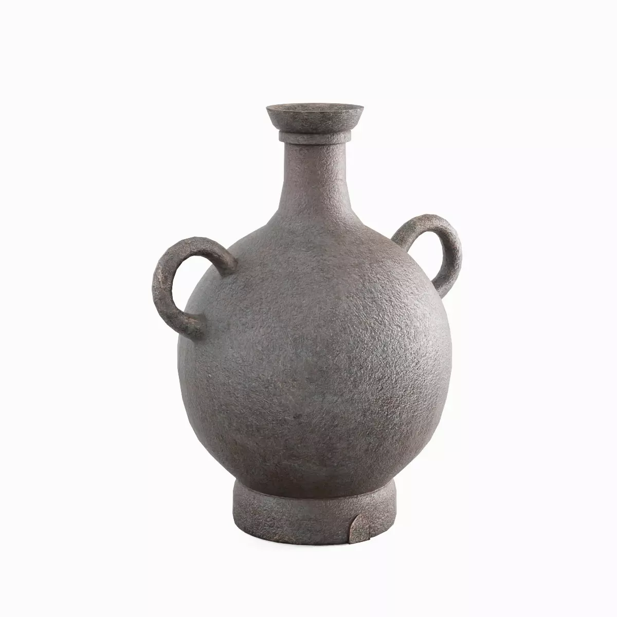 Medieval Decor Vase Set Low-poly 3D model_9