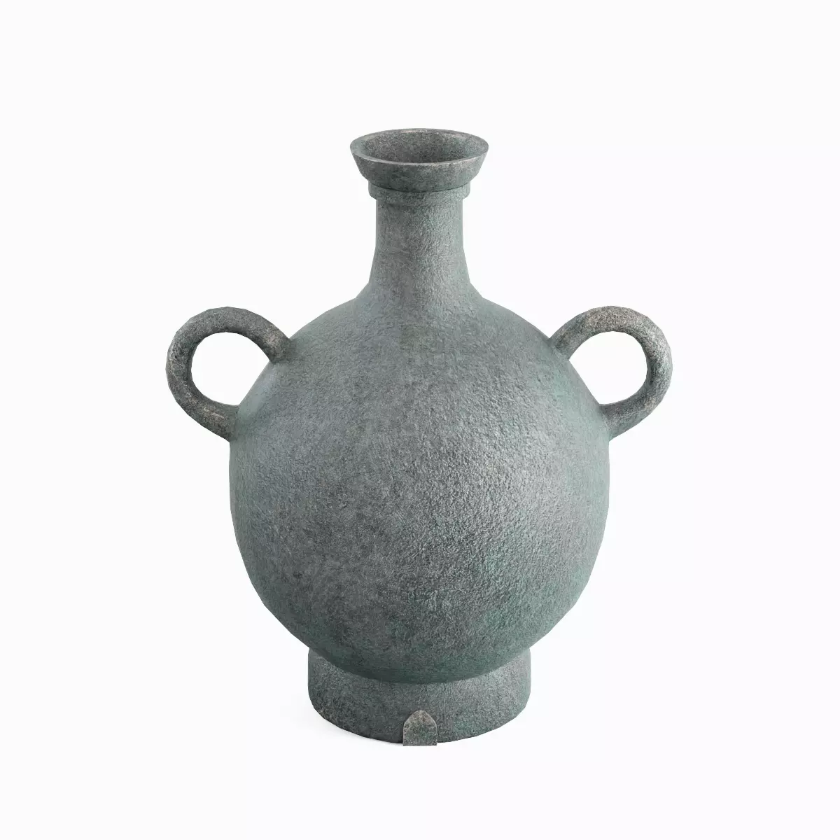 Medieval Decor Vase Set Low-poly 3D model_4