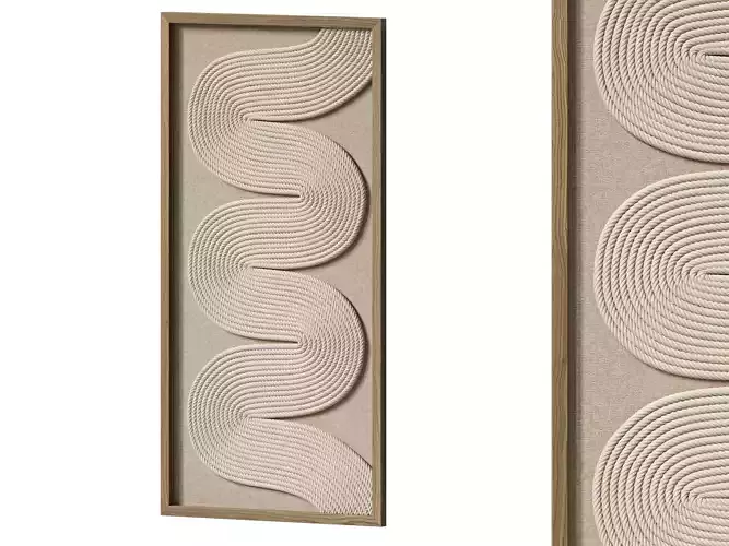 3D Wall Art 011 3D model 3D Wall Art 011 3D model
