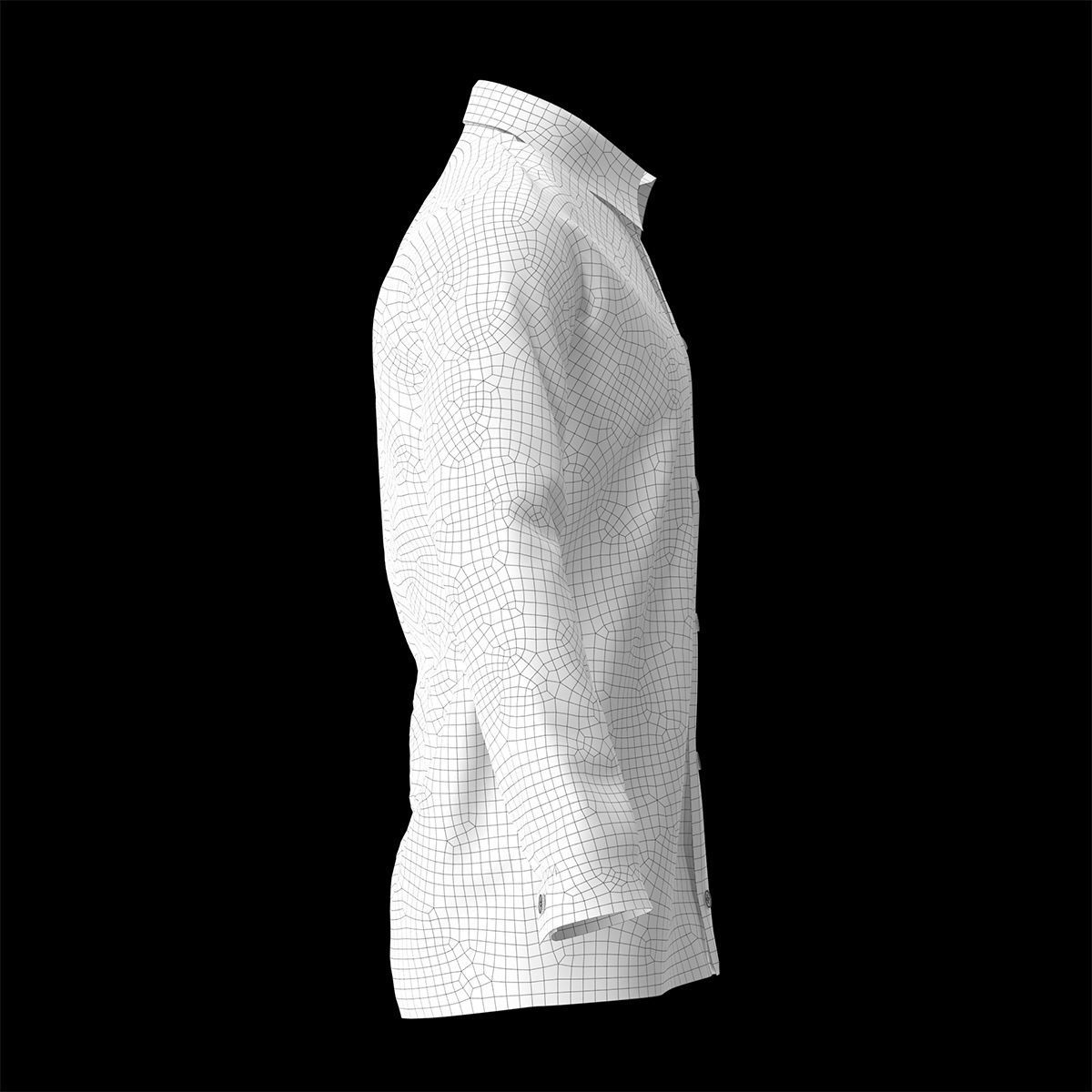 Shirt 01 3D model_18