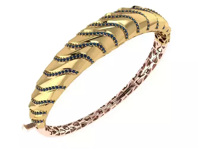 Custom Design Gold Bracelet 