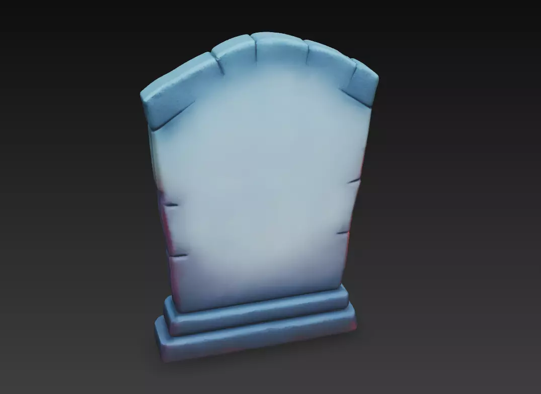 Ancient Sentinel - Stylized Mystic Eye Monument 3D Model 3D print model_4