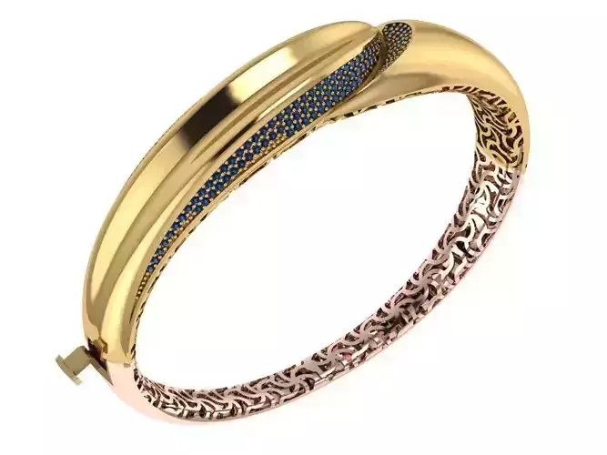Custom Design Gold Bracelet and ring 